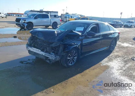 2022 Honda Accord Ex-L из США, поврежденный, VIN 1HGCV1F51NA054109